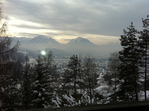 Aussicht über das Vorderland